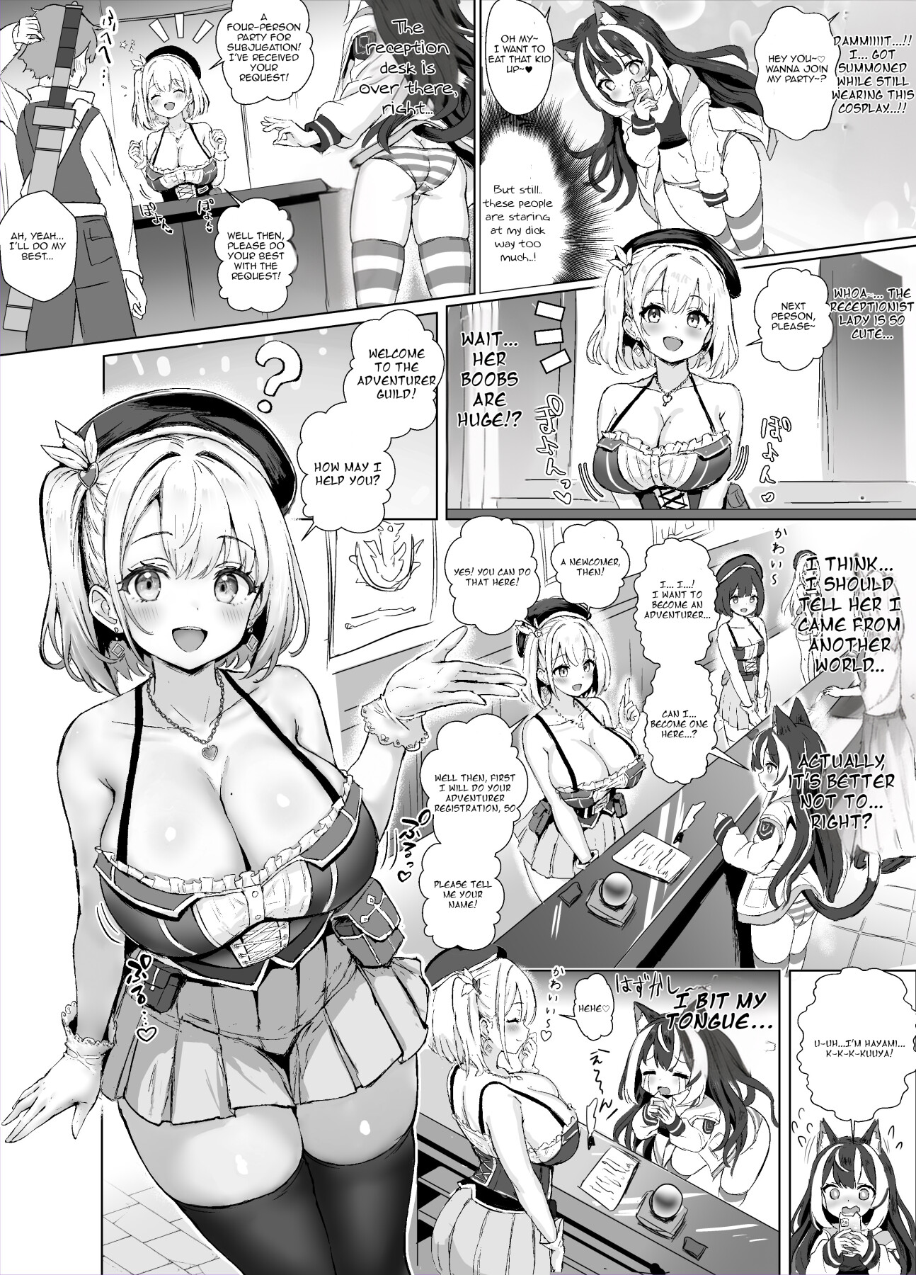 Hentai Manga Comic-I'm Getting Milked Dry in Another World-Read-6